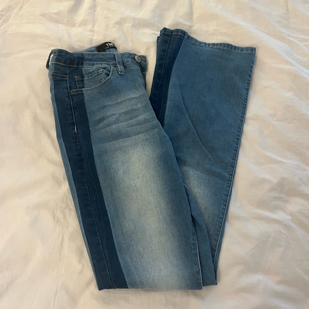 YMI Jean with side stripes